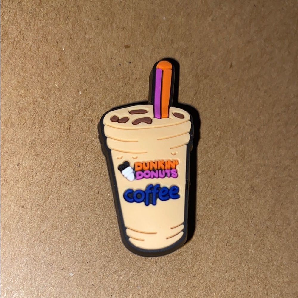 🐊6/$12🐊 Dunkin’ Donuts Coffee Croc Charm
